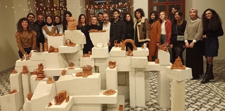 Mimarlık Festivali atölyeleri ürünlerinin sergilendiği ‘Yerin Güncesi’ sergisi açıldı