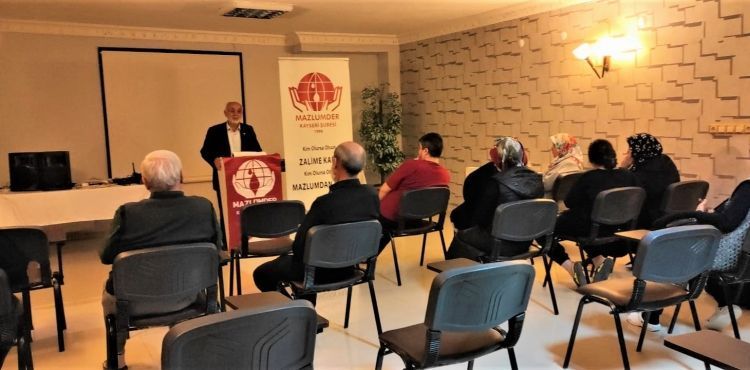 MAZLUMDER KAPLICA’DA BULUŞTU