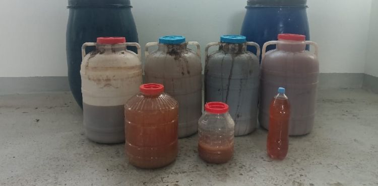 Yılbaşı öncesi 407 litre el yapımı içki ele geçirildi