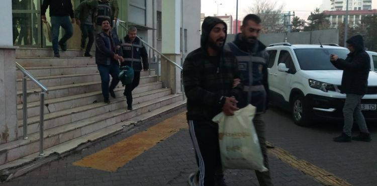 Çeşitli suçlardan 13 kişi tutuklandı