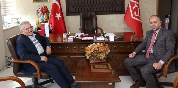 BAŞKAN BÜYÜKKILIÇ’TAN TSE BÖLGE MÜDÜRLÜĞÜ’NE ZİYARET