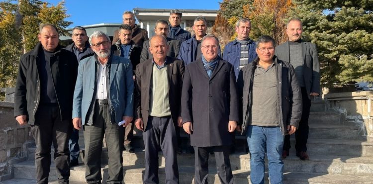 BAŞKAN ÖZDOĞAN, MUHTARLARLA BİR ARAYA GELDİ