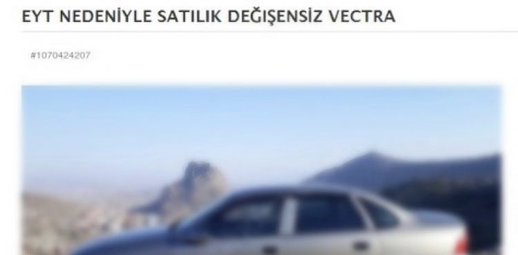 Siteler ‘EYT nedeniyle satılık’ ilanları ile doldu
