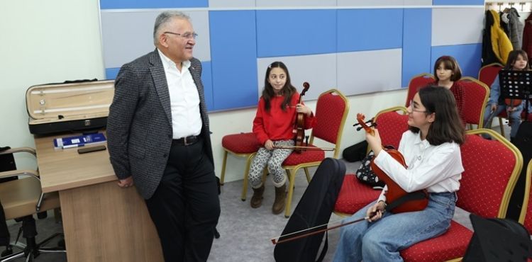 BAŞKAN BÜYÜKKILIÇ, KAYMEK AKADEMİ’DE İNCELEMELERDE BULUNDU