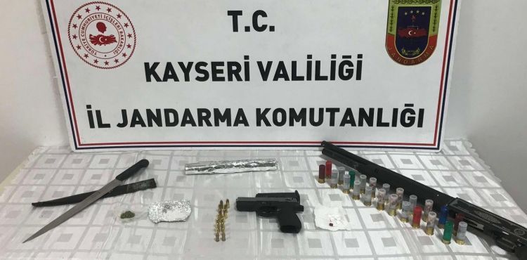 Uyuşturucu madde operasyonunda 1 gözaltı