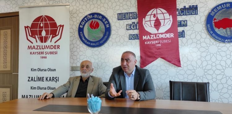 HASGÜL, MAZLUMDER’DE KONUŞTU