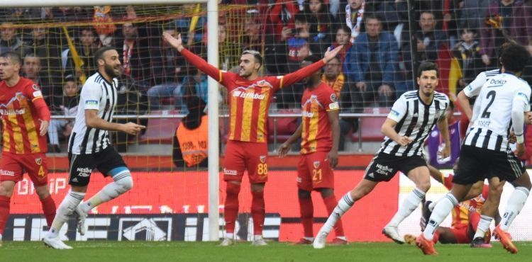 Kayserispor mağlubiyet serisine bir maç sonra devam etti