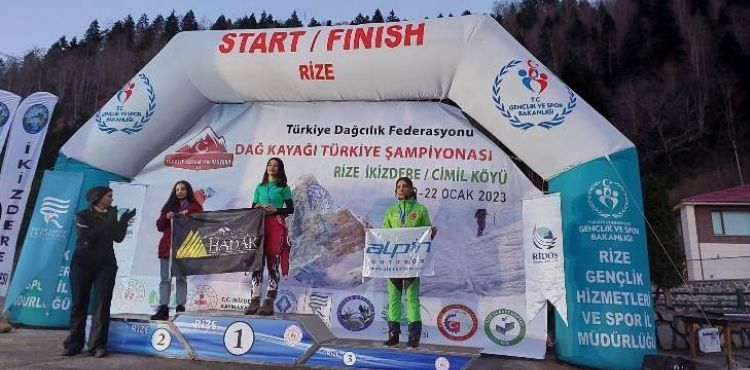 HADAK SPORCULARI RİZE İKİZDEREDEN 5 MADALYA İLE DÖNDÜ