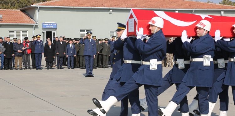 Şehit Sözleşmeli Er Ali Arslan'ın naaşı Kayseri’den uğurlandı