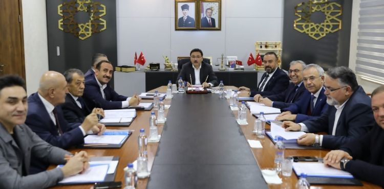 Vali Çiçek Başkanlığında İncesu OSB Müteşebbis Teşekkül Heyeti Toplantısı Yapıldı