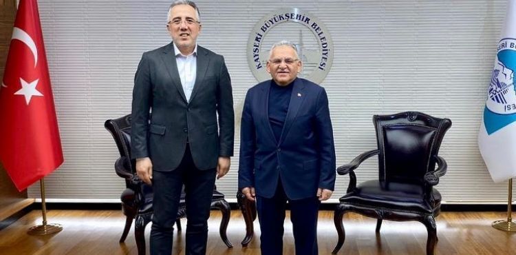 BAŞKAN BÜYÜKKILIÇ’A NEVŞEHİR BELEDİYE BAŞKANI SAVRAN’DAN ZİYARET