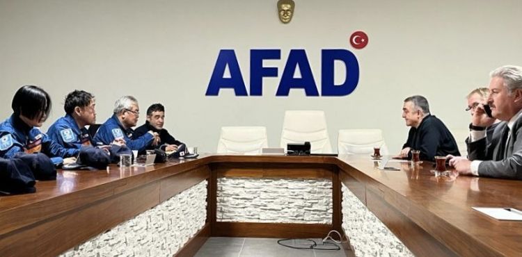 Japonya Uluslararası Acil Yardım Ekibi, ülkelerine dönmeden Kayseri'yi ziyaret etti