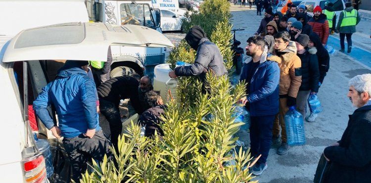 Kayseri’de gönüllü vatandaşlardan 34 bin litre benzin desteği
