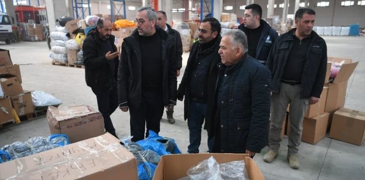 BAŞKAN BÜYÜKKILIÇ, KAHRAMANMARAŞ’TAKİ ÇALIŞMALARI TİTİZLİKLE TAKİP EDİYOR