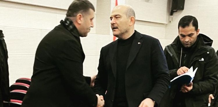 Milletvekili Ersoy, Sarız’ın afet kapsamına alınması için Soylu ile görüştü