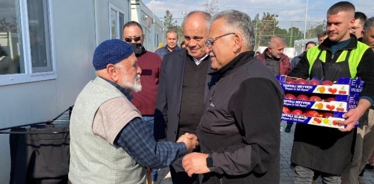 BAŞKAN BÜYÜKKILIÇ: “KAYSERİ OLARAK HER YERDE VARIZ”