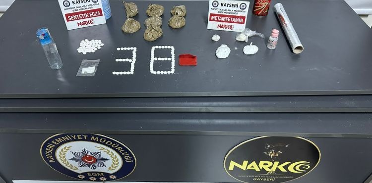 Uyuşturucu madde operasyonda 2 gözaltı