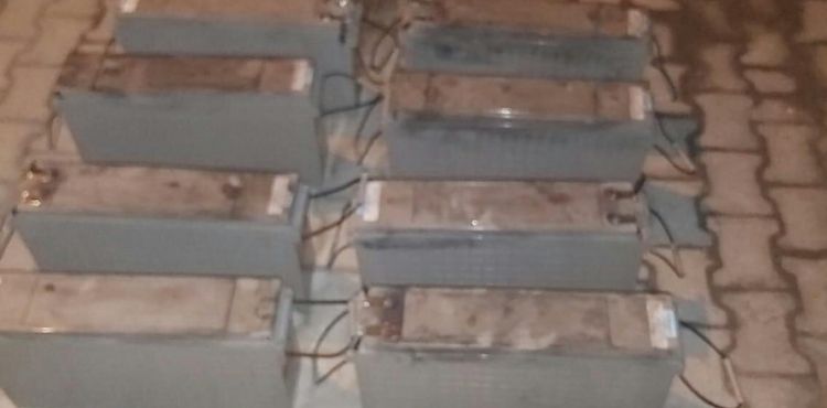Baz istasyonlarından akü çalan 5 kişi tutuklandı