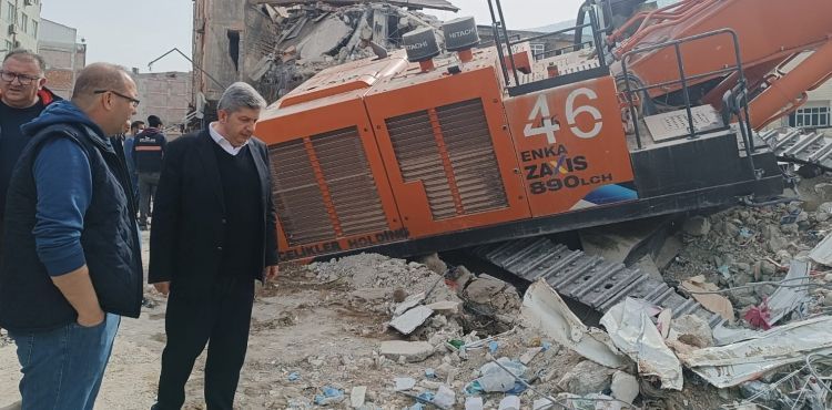 BNYAN BELEDYE BAKANI ZKAN ALTUN ELBSTAN'DA NCELEMELERDE BULUNDU