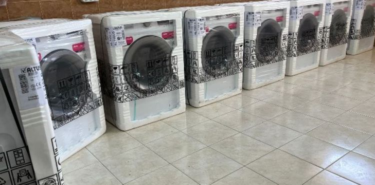 KAYSERİ BÜYÜKŞEHİR’DEN KONTEYNER KENT’E 20 ÇAMAŞIR, 15 KURUTMA MAKİNESİ