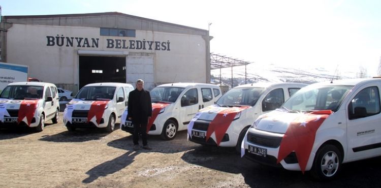 Bünyan Belediyesi araç filomuzu büyümeye ve güçlenmeye devam ediyor.