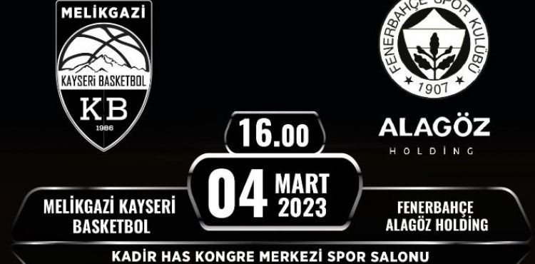 Melikgazi Kayseri Basketbol - Fenerbahçe maçına da konuk takım taraftarı giremeyecek