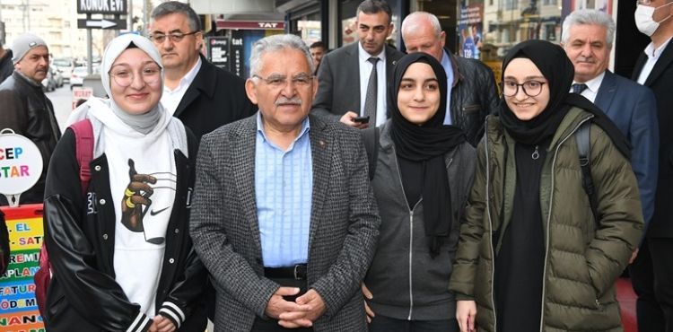 BAŞKAN BÜYÜKKILIÇ, DÜVENÖNÜ ESNAFI İLE BULUŞTU