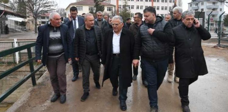 Başkan Büyükkılıç, Akkışla’da Üreten Kadınlarla Buluştu