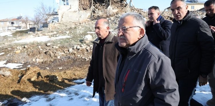 BÜYÜKŞEHİR’DEN 8 ARAÇ VE 53 PERSONELLE HASAR TESPİT ÇALIŞMALARINA DESTEK