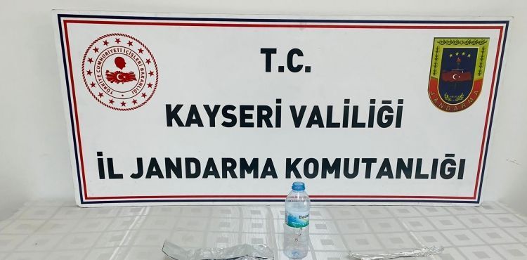 Uyuturucu madde bulunduran kii yakaland