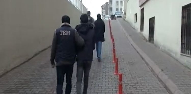Terör örgütü içerisinde faaliyet gösteren 5 kişi yakalandı