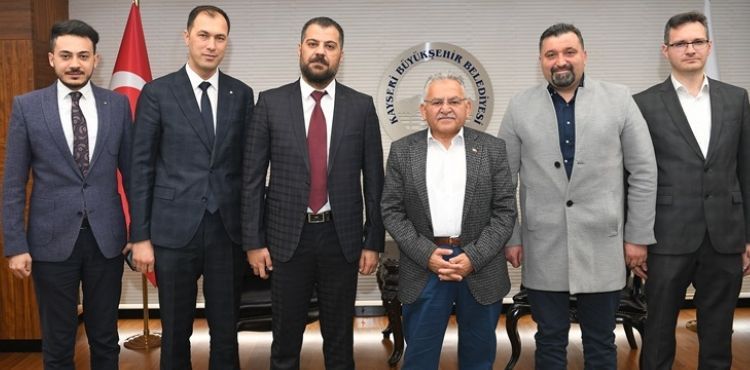 BAŞKAN BÜYÜKKILIÇ’A KAYMOS’UN YENİ YÖNETİMİNDEN ZİYARET