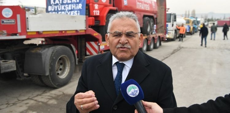 BAŞKAN BÜYÜKKILIÇ, SEL BÖLGESİNE DESTEK İÇİN 11 ARACI DAHA UĞURLADI