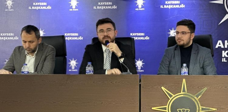 Hüseyin Okandan Gençlik Kolları teşkilatıyla bir araya geldi