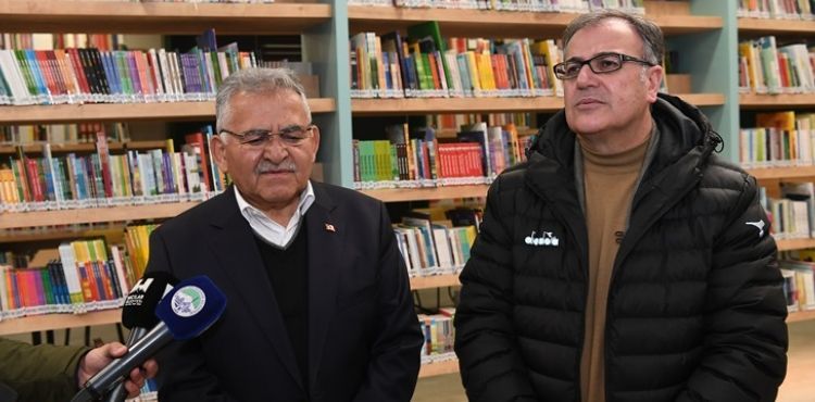 BAŞKAN BÜYÜKKILIÇ, BÜYÜKŞEHİR’İN 10’UNCU KÜTÜPHANESİNİ İNCELEDİ