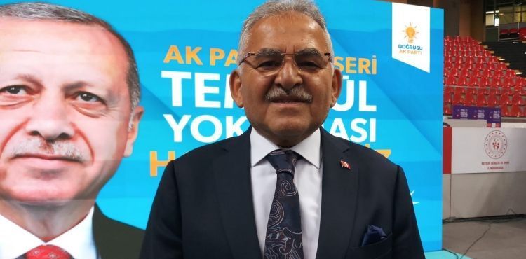 Başkan Büyükkılıç: “Cumhurbaşkanımızın yol arkadaşı olarak ‘Ben de burada varım’ demeleri anlamlı”