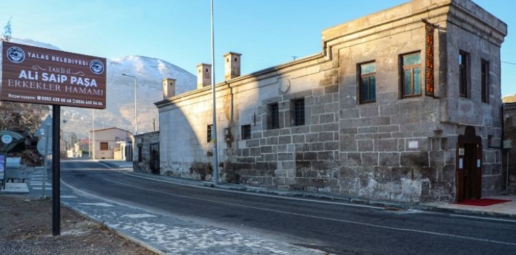 TALAS’IN TARİHİ HAMAMINA RAMAZAN AYARI