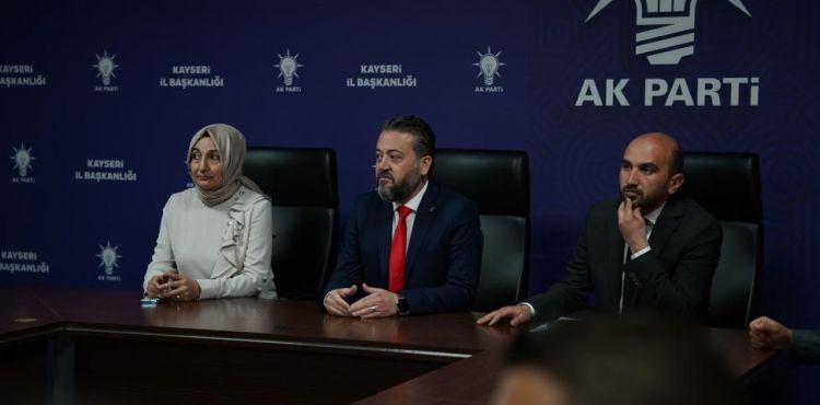 AK Parti Kocasinan’da yeni yönetim belli oldu