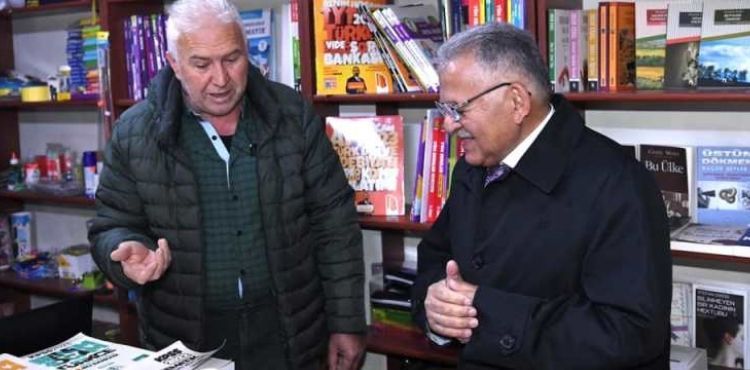 BAŞKAN BÜYÜKKILIÇ’TAN ESNAF ZİYARETİ