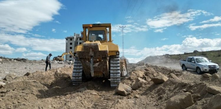 ŞİRİNTEPE MAHALLESİNDE 1.5 KİLOMETRELİK YOL YAPIM ÇALIŞMASI BAŞLADI
