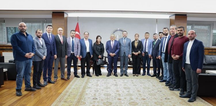 BAŞKAN BÜYÜKKILIÇ’A AK PARTİ KOCASİNAN İLÇE TEŞKİLATININ YENİ YÖNETİMİNDEN ZİYARET