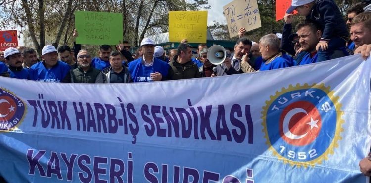Harb-İş üyeleri, eşit işe eşit maaş istiyor