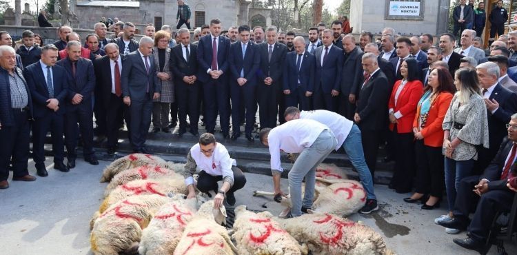 MHP’de 10 aday için kurban kesildi