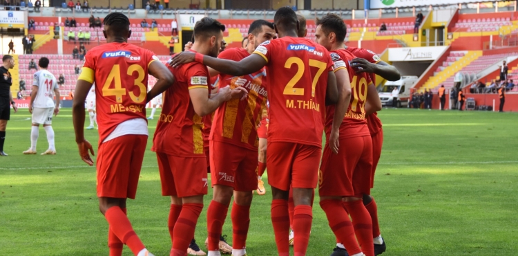 Kayserispor 3 golle 3 puan ald 