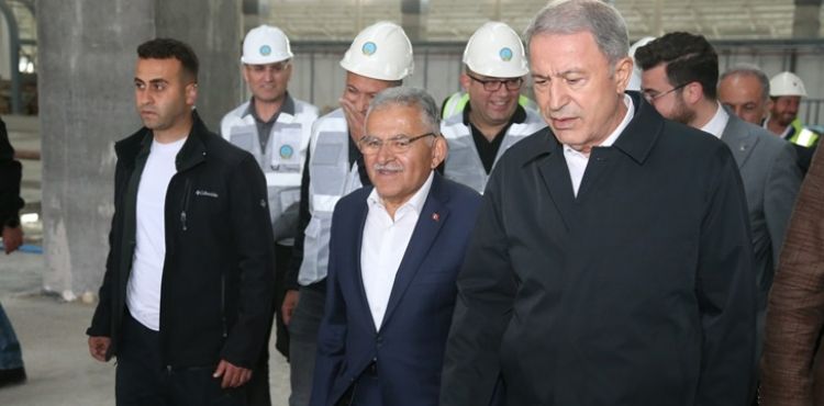 BAKAN AKAR, VALİ ÇİÇEK VE BAŞKAN BÜYÜKKLIÇ’TAN