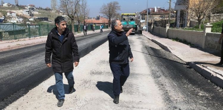 TALAS’TA ASFALT SEZONU HIZLI BAŞLADI
