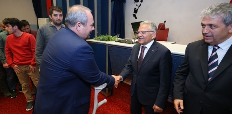 BAŞKAN BÜYÜKKILIÇ: “KAYSERİ BÜYÜKŞEHİR BELEDİYESİ BİR MARKADIR”
