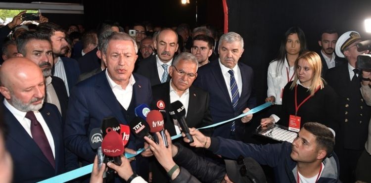 AKAR VE BÜYÜKKILIÇ'TAN MSB DİJİTAL GÖSTERİM MERKEZİ’NDE ‘SAVUNMA SANAYİ’ VURGUSU