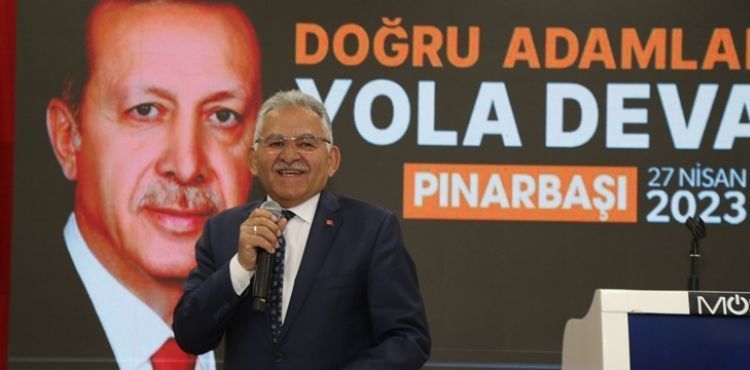 BAKAN AKAR İLE BAŞKAN BÜYÜKKILIÇ’A PINARBAŞI VE SARIZ’DA SEVGİ SELİ