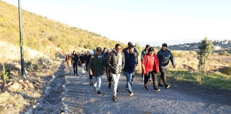 KAYSERİ BÜYÜKŞEHİR’DEN DOĞA YÜRÜYÜŞÜ